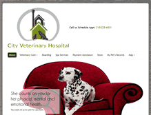 Tablet Screenshot of cityvetsa.com